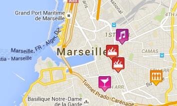 mapa de gay-Marseille