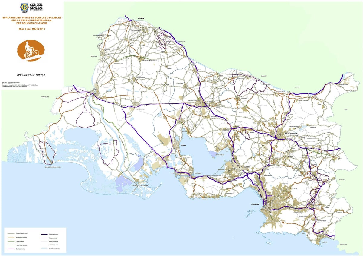 mapa de Marseille moto