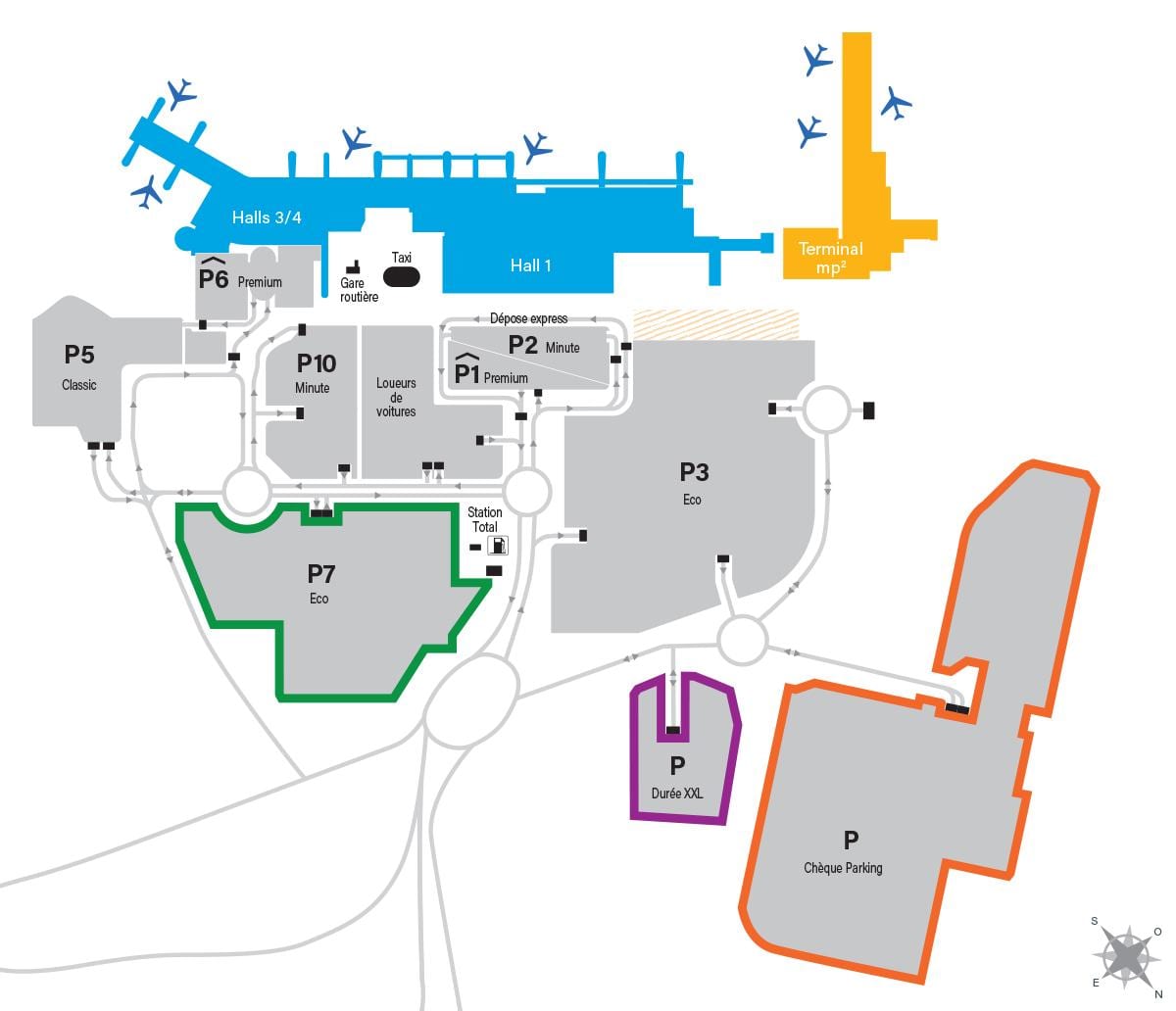 Marselha mp2 mapa