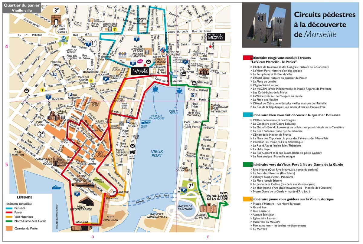 Marselha mapa turístico pdf