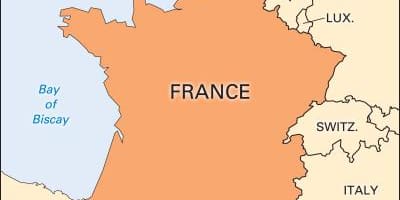 Onde está Marselha, na frança, mapa de